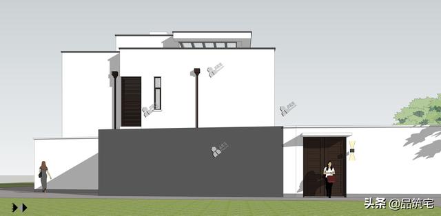 二層現(xiàn)代風格別墅，既舒適實用又簡潔耐看，全村第一棟，引領(lǐng)別墅新潮流！