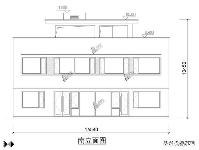 二層現(xiàn)代風格別墅，既舒適實用又簡潔耐看，全村第一棟，引領(lǐng)別墅新潮流！