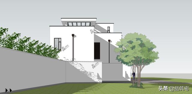 二層現(xiàn)代風格別墅，既舒適實用又簡潔耐看，全村第一棟，引領(lǐng)別墅新潮流！