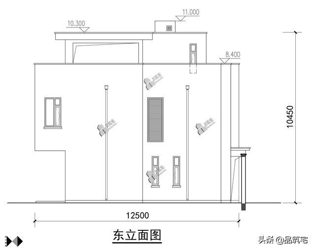 二層現(xiàn)代風格別墅，既舒適實用又簡潔耐看，全村第一棟，引領(lǐng)別墅新潮流！