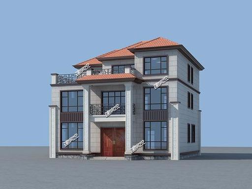 在農(nóng)村建一棟美美的三層新中式別墅設(shè)計(jì)圖，一定是一道亮麗的風(fēng)景線！