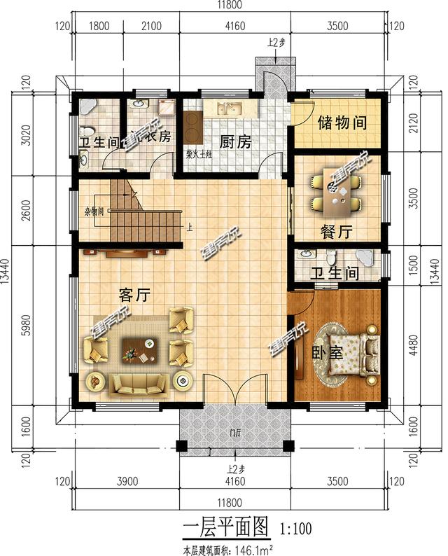 在農(nóng)村建一棟美美的三層新中式別墅設(shè)計(jì)圖，一定是一道亮麗的風(fēng)景線！