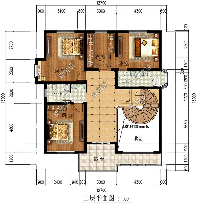 帶露天游泳池的三層樓房設(shè)計(jì)圖，豪華霸氣極了，蓋一棟就是享受！