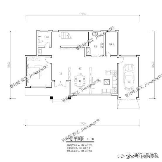 8套10米進深左右的農村別墅設計圖，無論選二層還是三層的，人人看了都羨慕。