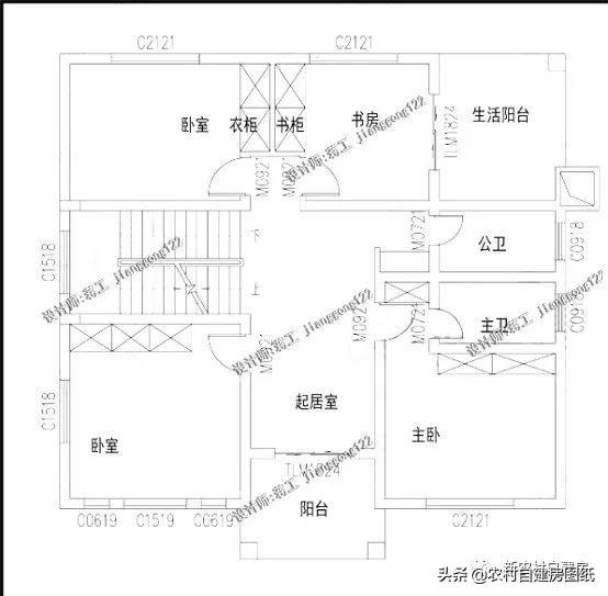8套10米進深左右的農村別墅設計圖，無論選二層還是三層的，人人看了都羨慕。