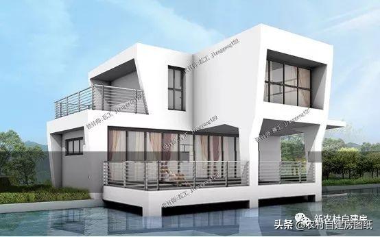 8套10米進深左右的農村別墅設計圖，無論選二層還是三層的，人人看了都羨慕。