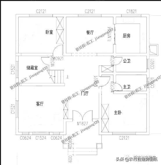 8套10米進深左右的農村別墅設計圖，無論選二層還是三層的，人人看了都羨慕。