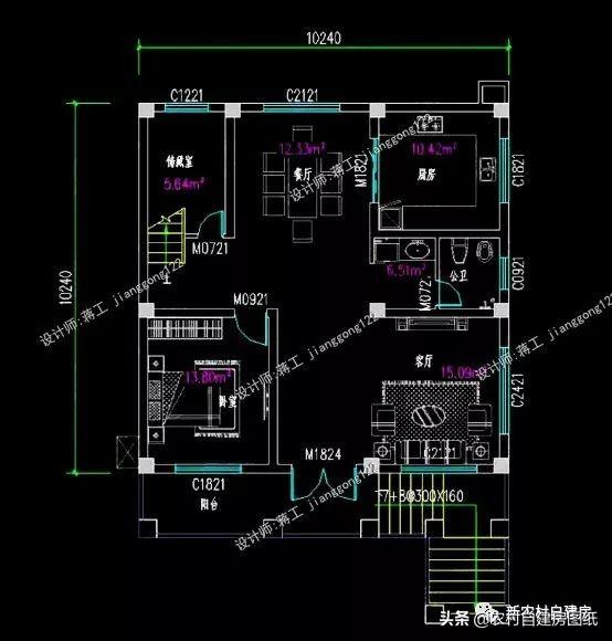 8套10米進深左右的農村別墅設計圖，無論選二層還是三層的，人人看了都羨慕。