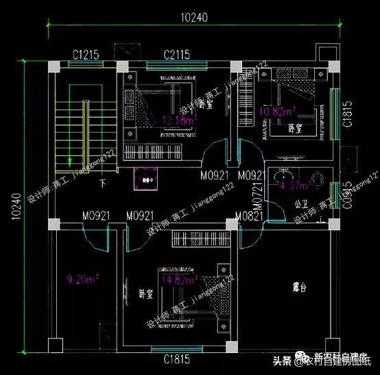 8套10米進深左右的農村別墅設計圖，無論選二層還是三層的，人人看了都羨慕。