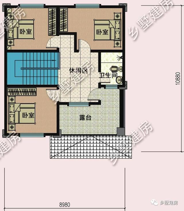 占地僅94平的農(nóng)村三層歐式別墅，美觀大方，造價(jià)又低，看過的人沒有說不漂亮的！