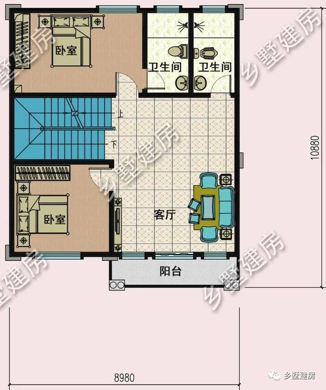 占地僅94平的農(nóng)村三層歐式別墅，美觀大方，造價(jià)又低，看過的人沒有說不漂亮的！