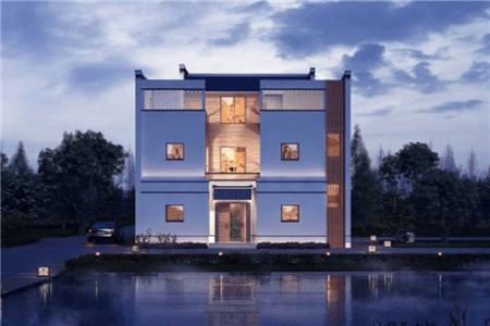 二層徽派農(nóng)村別墅設(shè)計圖，帶你領(lǐng)略江南水鄉(xiāng)！