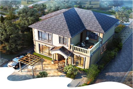 農(nóng)村二層歐式自建房，高端上檔次，你一定會(huì)喜歡。