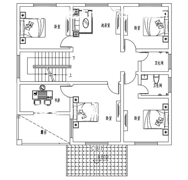 2024新款二層小樓設(shè)計(jì)圖，經(jīng)典耐看還實(shí)用，錯(cuò)過就真的太可惜了。