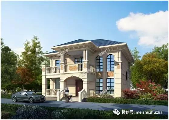 5套在農(nóng)村受歡迎的二層小樓設(shè)計(jì)圖，款款帶挑高客廳，外觀靚麗不輸豪宅