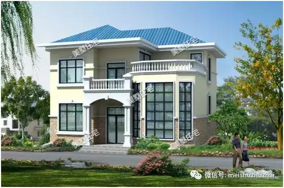 5套在農(nóng)村受歡迎的二層小樓設(shè)計(jì)圖，款款帶挑高客廳，外觀靚麗不輸豪宅