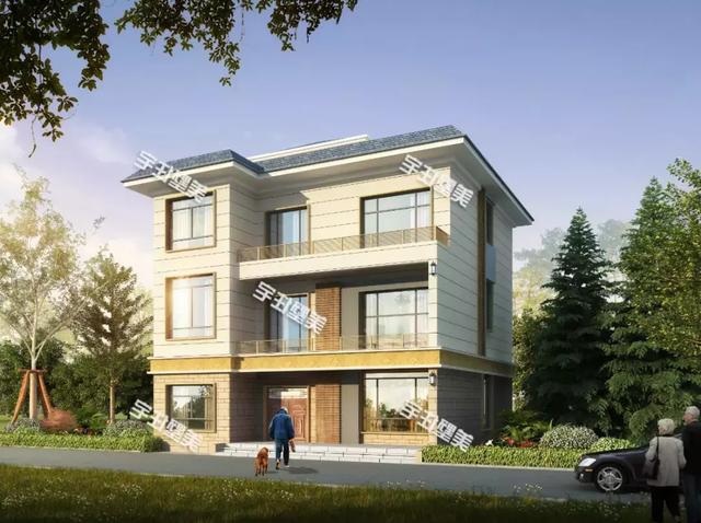 占地127平平屋頂三層別墅，內(nèi)配置10間臥室+廚房另建，享受愜意的鄉(xiāng)居生活。