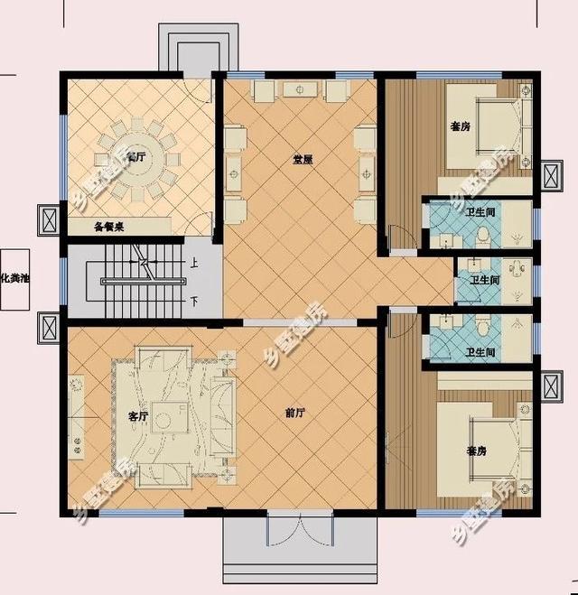 經(jīng)典中式三層別墅自建房，外觀古樸秀麗,村里人都羨慕