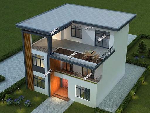 一棟美美的現(xiàn)代風(fēng)別墅，只需二三十萬，就可以享受高品質(zhì)的生活！