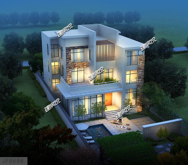在村里建一棟現(xiàn)代風(fēng)別墅，人人都夸你有錢！