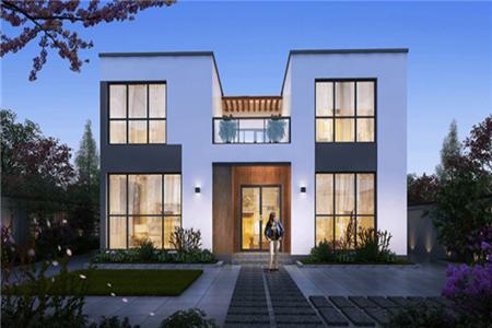 2024新穎二層現(xiàn)代簡(jiǎn)約風(fēng)別墅，建在農(nóng)村最合適不過了