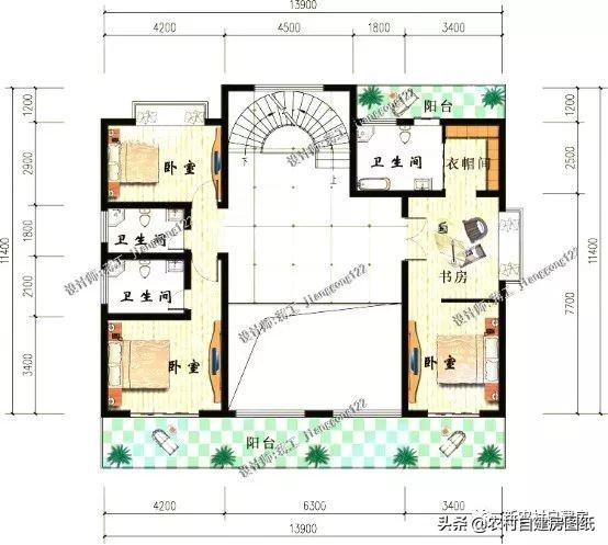 5棟美觀大氣的三層農村自建房，簡單易建，最后一棟屋頂亮了