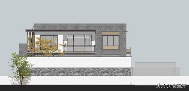 150平二層簡約現(xiàn)代別墅，外觀精致大氣，在北京30萬就能蓋成。