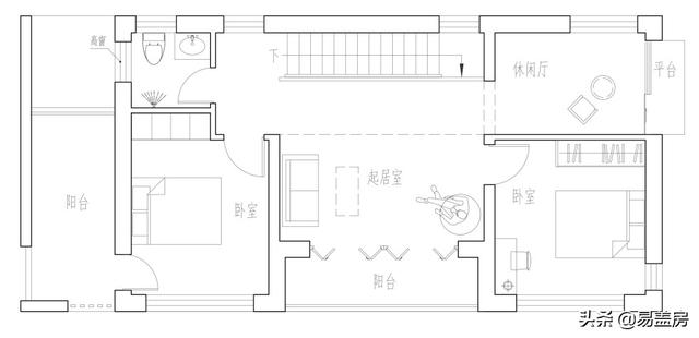 150平二層簡約現(xiàn)代別墅，外觀精致大氣，在北京30萬就能蓋成。