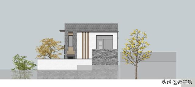 150平二層簡約現(xiàn)代別墅，外觀精致大氣，在北京30萬就能蓋成。