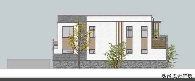 150平二層簡約現(xiàn)代別墅，外觀精致大氣，在北京30萬就能蓋成。