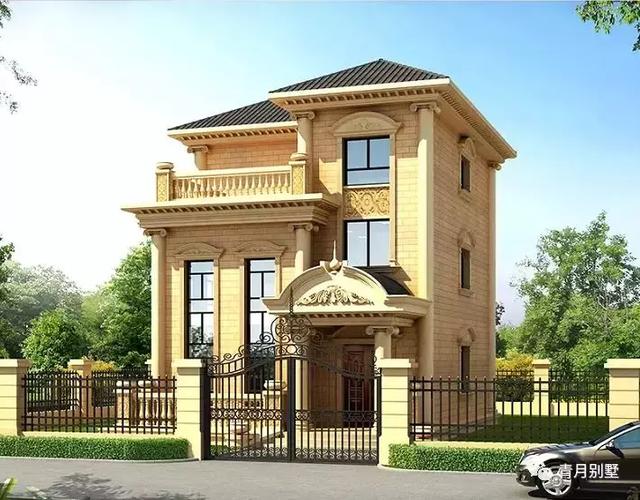 占地96平三層小別墅設(shè)計(jì)圖，精致漂亮，有一所這樣的房子，絕不愿在城里買房。