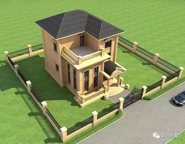 占地96平三層小別墅設(shè)計(jì)圖，精致漂亮，有一所這樣的房子，絕不愿在城里買房。
