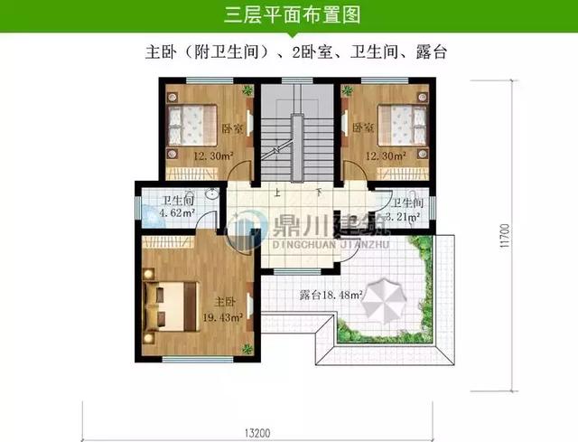 8套新穎帶露臺的別墅設(shè)計圖，外觀和布局來看都很滿足農(nóng)村的生活需求