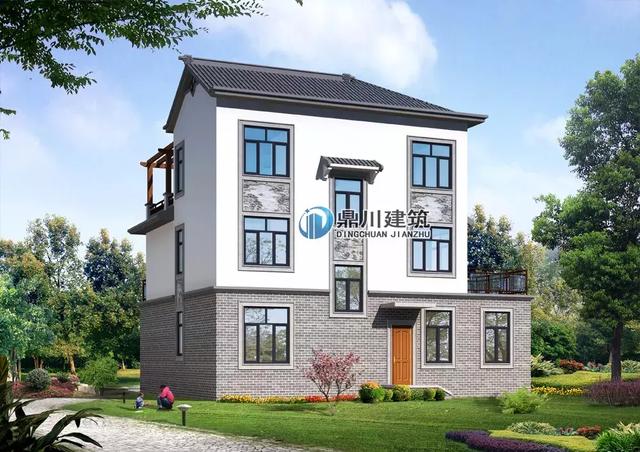 8套新穎帶露臺的別墅設(shè)計圖，外觀和布局來看都很滿足農(nóng)村的生活需求