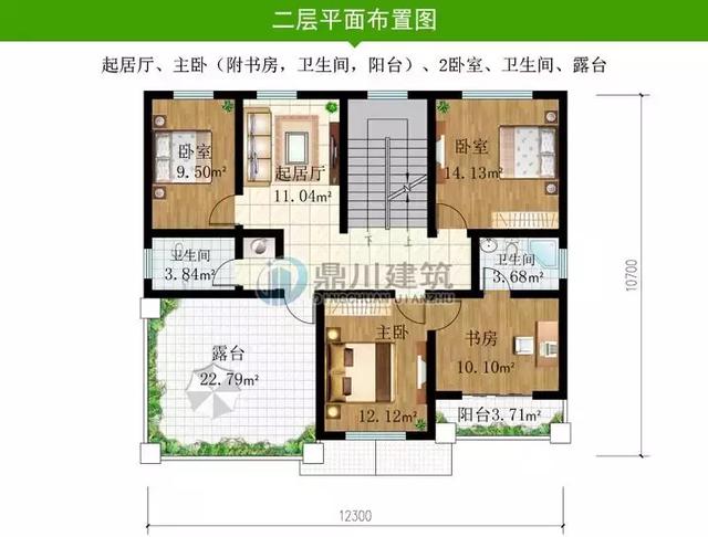 8套新穎帶露臺的別墅設(shè)計圖，外觀和布局來看都很滿足農(nóng)村的生活需求