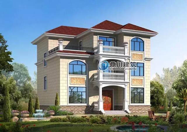 8套新穎帶露臺的別墅設(shè)計圖，外觀和布局來看都很滿足農(nóng)村的生活需求