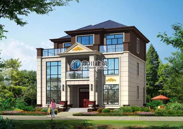 8套新穎帶露臺的別墅設(shè)計圖，外觀和布局來看都很滿足農(nóng)村的生活需求