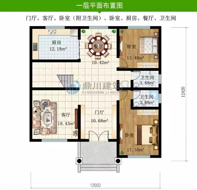 8套新穎帶露臺的別墅設(shè)計圖，外觀和布局來看都很滿足農(nóng)村的生活需求