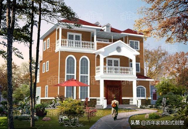 三層輕鋼別墅設(shè)計圖，30天建成讓左鄰右舍羨慕不已。