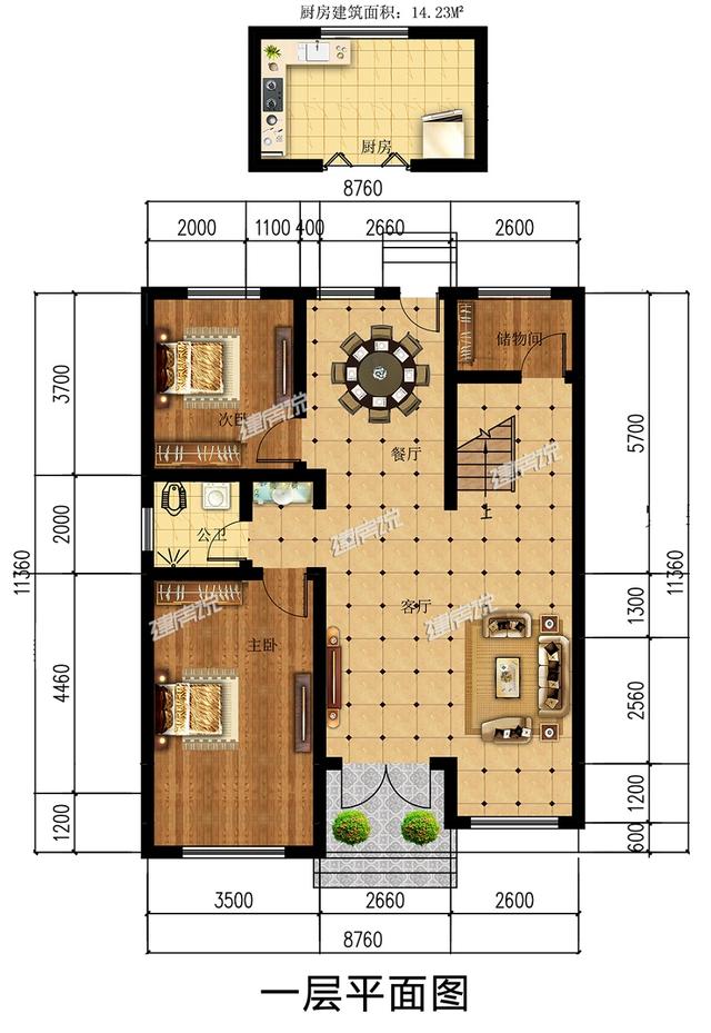 30萬建二層小別墅，田園風(fēng)十足，建棟在老家，肯定面子足。