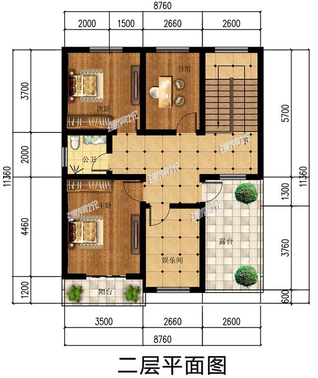 30萬建二層小別墅，田園風(fēng)十足，建棟在老家，肯定面子足。