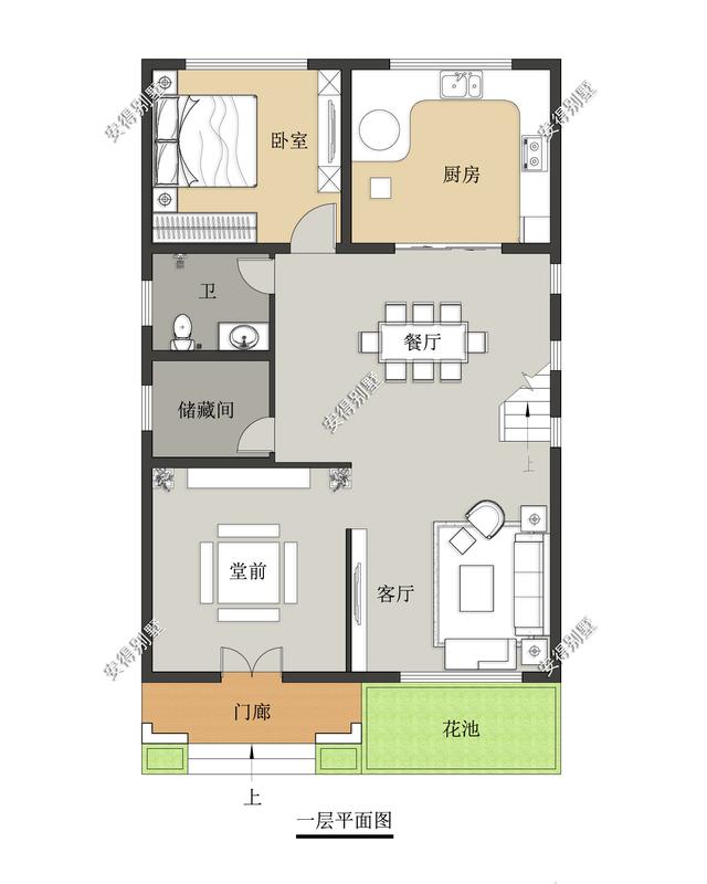 二層現(xiàn)代中式小別墅，外觀耐看大方，造價(jià)實(shí)惠，很適合農(nóng)村自建。