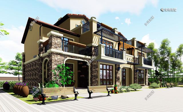 精選兩棟三層歐式別墅，非常豪華氣派，你更喜歡哪一套呢？