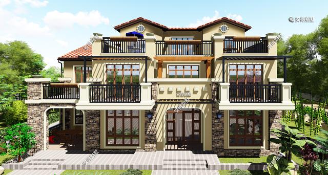 精選兩棟三層歐式別墅，非常豪華氣派，你更喜歡哪一套呢？