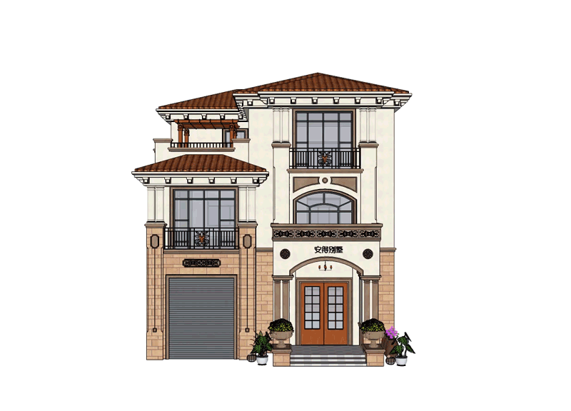 精選兩棟三層歐式別墅，非常豪華氣派，你更喜歡哪一套呢？