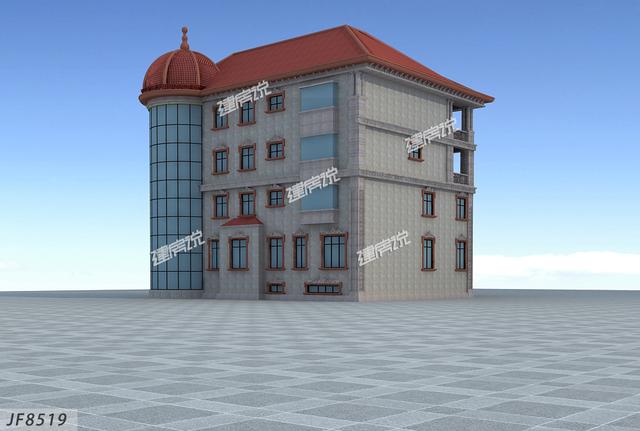 帶半地下室的奢華四層別墅，村里人人都過來看，想低調(diào)都難！