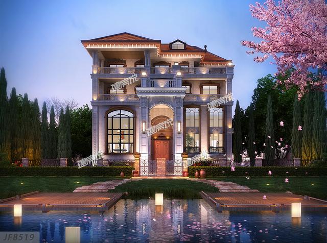 帶半地下室的奢華四層別墅，村里人人都過來看，想低調(diào)都難！