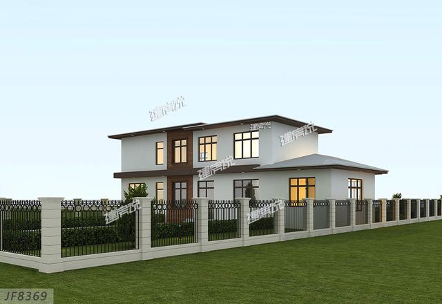 最火現(xiàn)代別墅設(shè)計(jì)圖，簡(jiǎn)約大氣，引領(lǐng)建房界的新潮流。