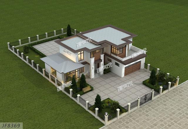 最火現(xiàn)代別墅設(shè)計(jì)圖，簡(jiǎn)約大氣，引領(lǐng)建房界的新潮流。