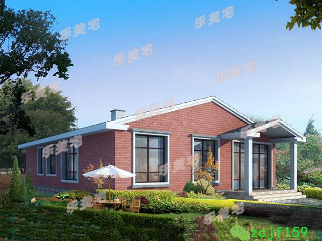 2棟十來萬就能建的一層自建房，給父母養(yǎng)老最合適了。